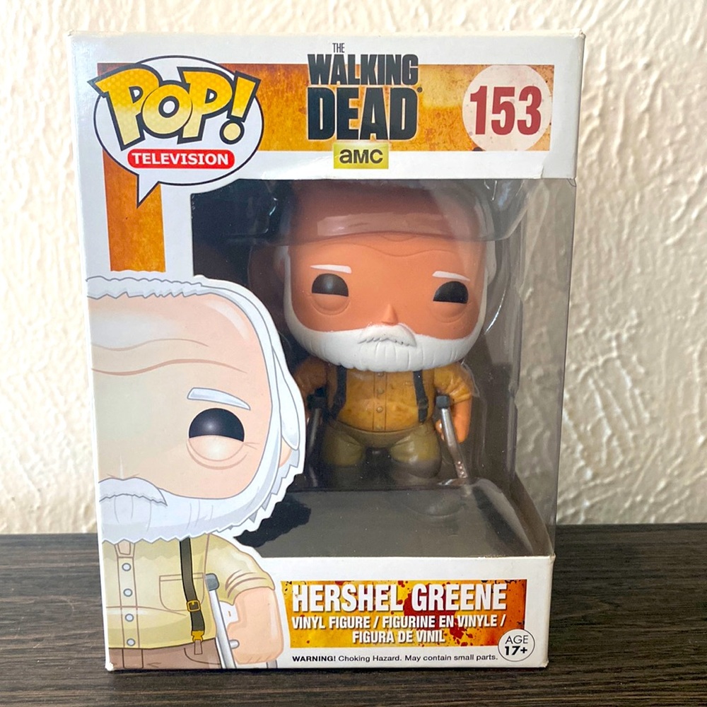 Funko Pop! Television The Walking Dead Hershel Greene Figure #153